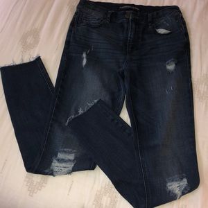 High rise jeans